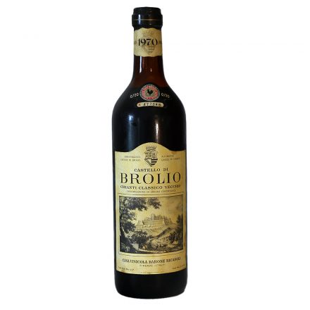 1970 Barone Ricasoli Chianti Classico Castello di Brolio Vecchio