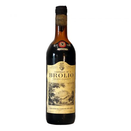 1971 Barone Ricasoli Chianti Classico Castello di Brolio Vecchio