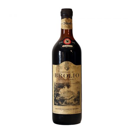 1969 Barone Ricasoli Chianti Classico Castello di Brolio Vecchio