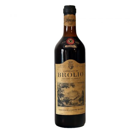 1968 Barone Ricasoli Chianti Classico Castello di Brolio Vecchio