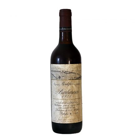 1977 Ceretto Barbaresco Montefico