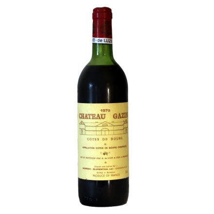 1979 Château de Gazin Côtes de Bourg