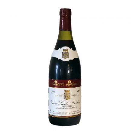 1988 Pierre Laforest Faugères Cuvée Sainte Madeleine