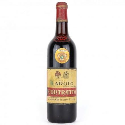 1967 Giuseppe Contratto Piemonte Nebbiolo Contratto