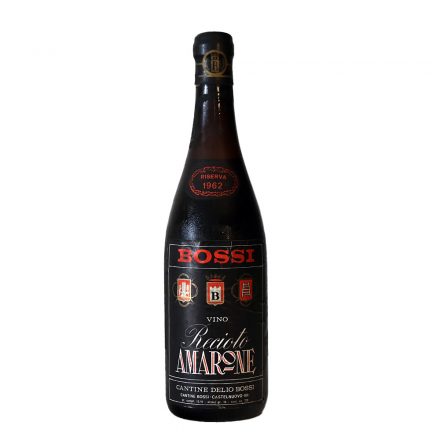 1962 Cantine Delio Bossi Amarone della Valpolicella Recioto Riserva