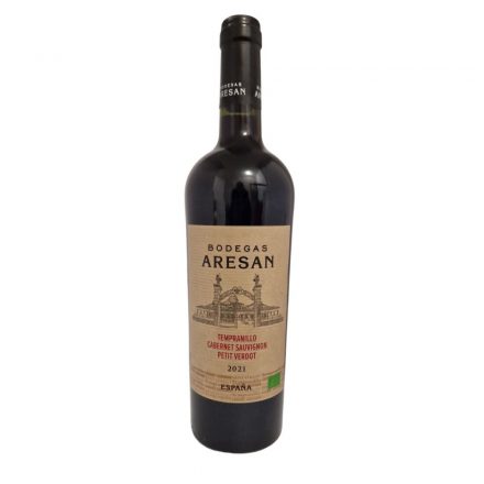 2021 ARESAN LA MANCHA ORGANIC TEMPRANILLO CABERNET SAUVIGNON PETIT VERDOT